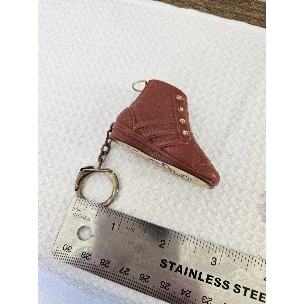 3 Feet In 1 Shoe Vintage Measuring Tape Keychain